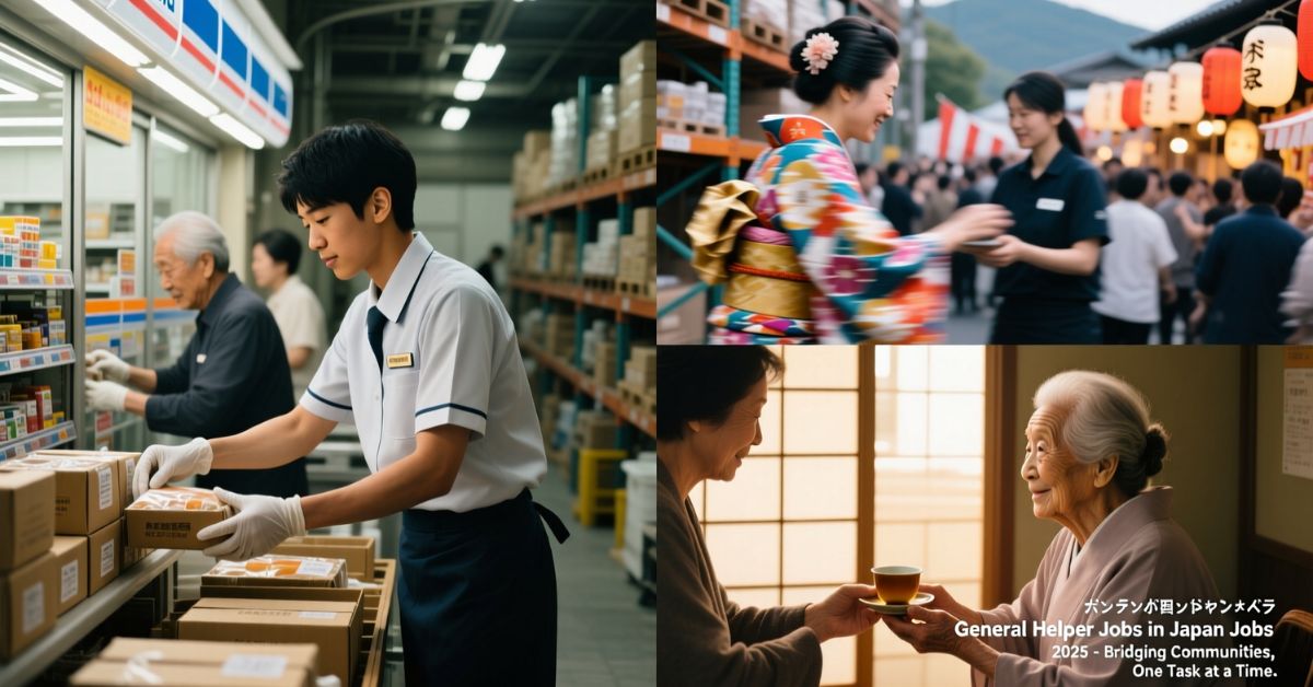General Helper Jobs in Japan 2025 Work, Earn, and Grow with Visa Sponsorship